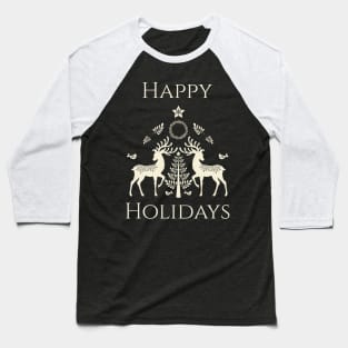 Scandinavian Christmas Baseball T-Shirt